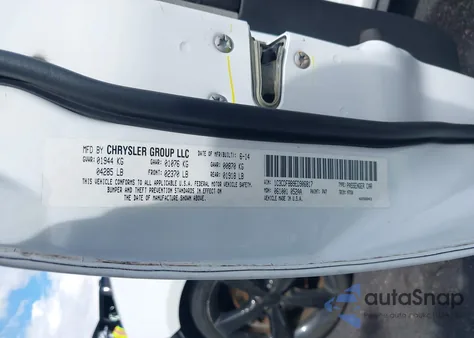 2014 Dodge Dart Sxt из США, поврежденный, VIN 1C3CDFBB9ED906817